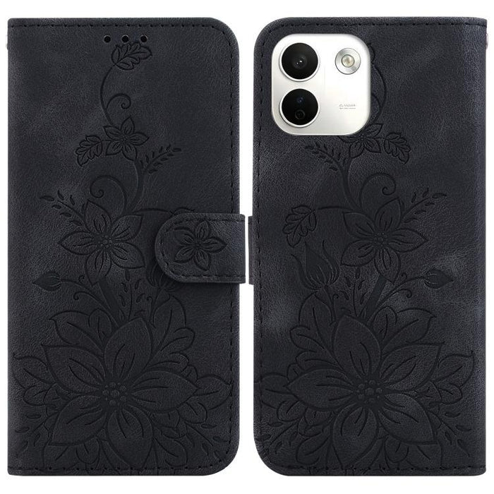 Funda para teléfono de piel con relieve Lily, For Redmi A7 Pro 4G / 5G 171mm / Poco C85x 5G, For Redmi 15a 5G, For Redmi Turbo 5 Max 5G / Poco X8 Pro Max 5G, For Redmi Turbo 5 5G / Poco X8 Pro 5G, For Redmi Note 15 Pro+ 5G 163.3mm / Poco M8 Pro 5G     ...