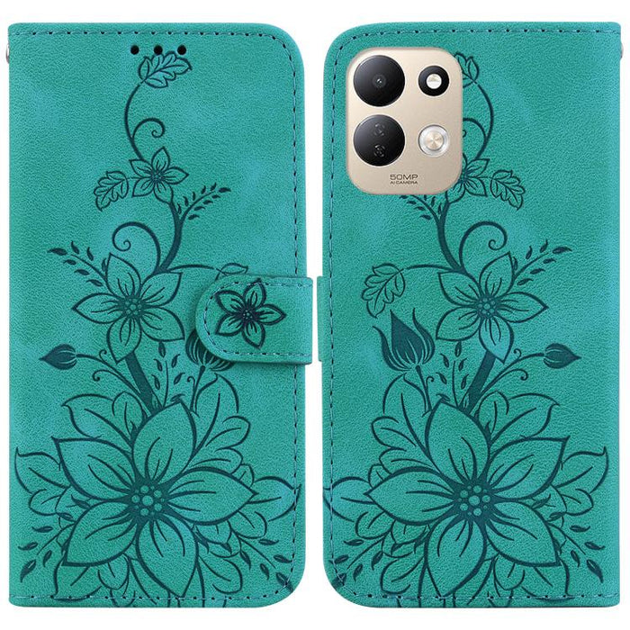 Funda para teléfono de piel con relieve Lily, For Redmi A7 Pro 4G / 5G 171mm / Poco C85x 5G, For Redmi 15a 5G, For Redmi Turbo 5 Max 5G / Poco X8 Pro Max 5G, For Redmi Turbo 5 5G / Poco X8 Pro 5G, For Redmi Note 15 Pro+ 5G 163.3mm / Poco M8 Pro 5G     ...