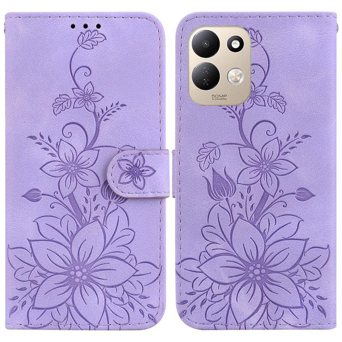 Funda para teléfono de piel con relieve Lily, For Redmi A7 Pro 4G / 5G 171mm / Poco C85x 5G, For Redmi 15a 5G, For Redmi Turbo 5 Max 5G / Poco X8 Pro Max 5G, For Redmi Turbo 5 5G / Poco X8 Pro 5G, For Redmi Note 15 Pro+ 5G 163.3mm / Poco M8 Pro 5G     ...