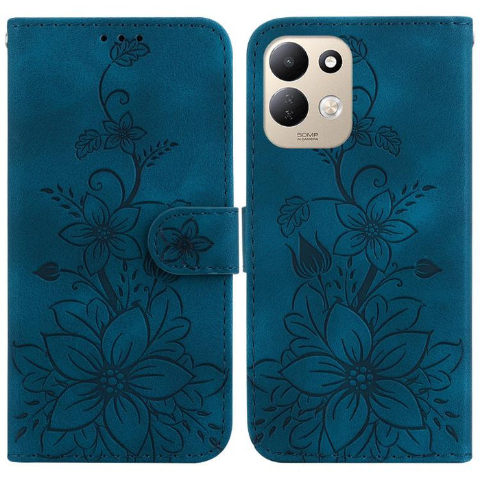 Funda para teléfono de piel con relieve Lily, For Redmi A7 Pro 4G / 5G 171mm / Poco C85x 5G, For Redmi 15a 5G, For Redmi Turbo 5 Max 5G / Poco X8 Pro Max 5G, For Redmi Turbo 5 5G / Poco X8 Pro 5G, For Redmi Note 15 Pro+ 5G 163.3mm / Poco M8 Pro 5G     ...