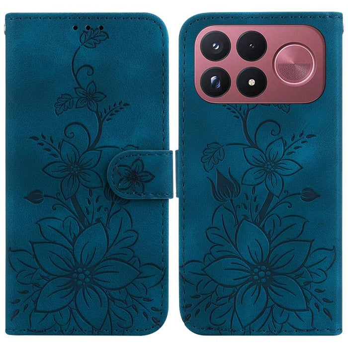 Funda para teléfono de piel con relieve Lily, For Redmi A7 Pro 4G / 5G 171mm / Poco C85x 5G, For Redmi 15a 5G, For Redmi Turbo 5 Max 5G / Poco X8 Pro Max 5G, For Redmi Turbo 5 5G / Poco X8 Pro 5G, For Redmi Note 15 Pro+ 5G 163.3mm / Poco M8 Pro 5G     ...