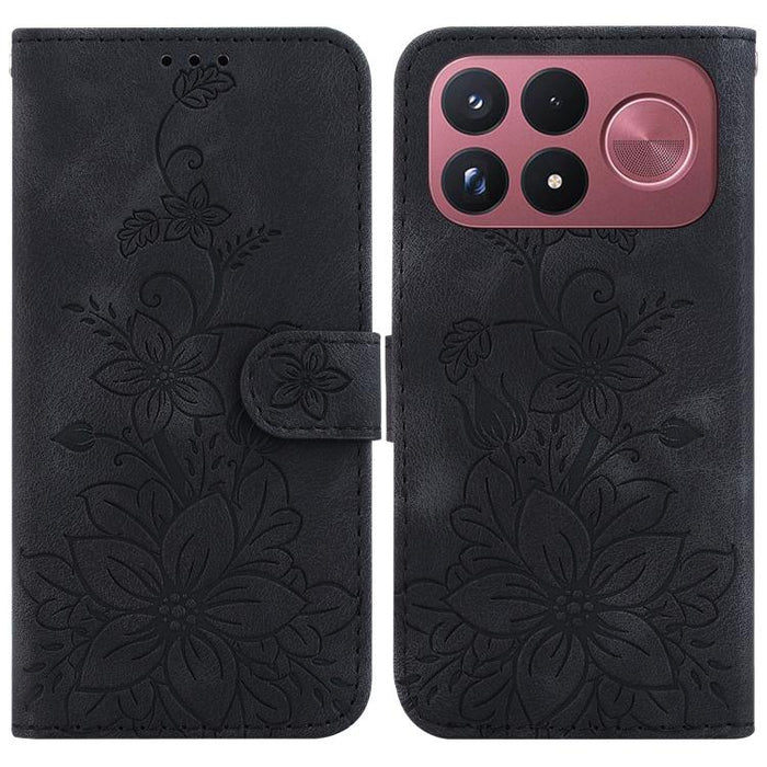 Funda para teléfono de piel con relieve Lily, For Redmi A7 Pro 4G / 5G 171mm / Poco C85x 5G, For Redmi 15a 5G, For Redmi Turbo 5 Max 5G / Poco X8 Pro Max 5G, For Redmi Turbo 5 5G / Poco X8 Pro 5G, For Redmi Note 15 Pro+ 5G 163.3mm / Poco M8 Pro 5G     ...