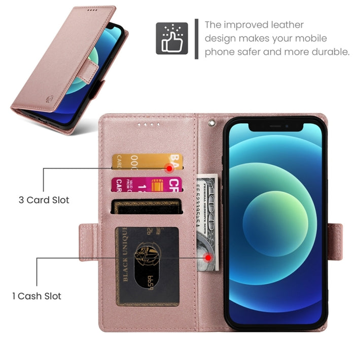Funda para teléfono de cuero esmerilado magnético con hebilla lateral, For iPhone 12 mini, For iPhone 11 Pro Max, For iPhone 11, For iPhone 11 Pro, For iPhone X / XS, For iPhone XR, For iPhone XS Max, For iPhone 8 Plus / 7 Plus