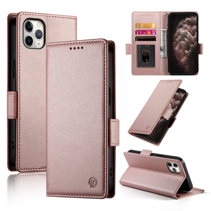 Funda para teléfono de cuero esmerilado magnético con hebilla lateral, For iPhone 12 mini, For iPhone 11 Pro Max, For iPhone 11, For iPhone 11 Pro, For iPhone X / XS, For iPhone XR, For iPhone XS Max, For iPhone 8 Plus / 7 Plus
