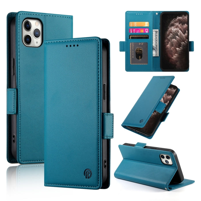Funda para teléfono de cuero esmerilado magnético con hebilla lateral, For iPhone 12 mini, For iPhone 11 Pro Max, For iPhone 11, For iPhone 11 Pro, For iPhone X / XS, For iPhone XR, For iPhone XS Max, For iPhone 8 Plus / 7 Plus