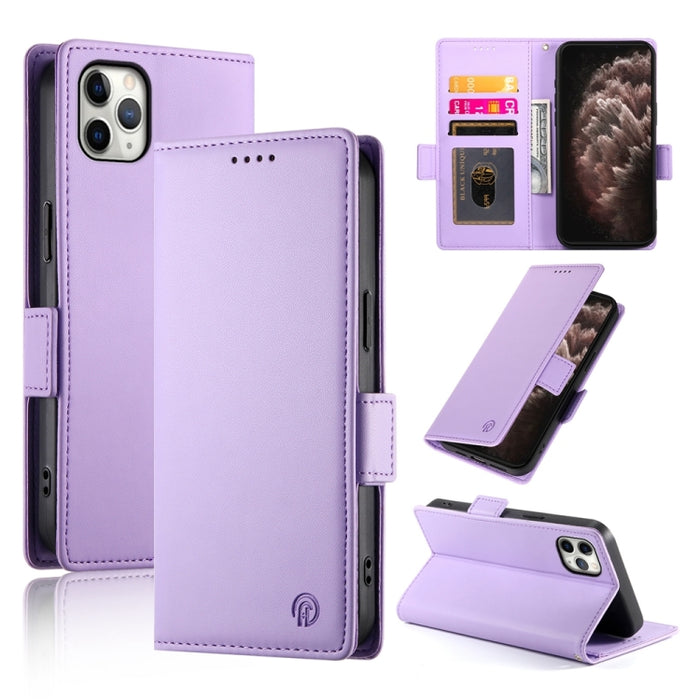 Funda para teléfono de cuero esmerilado magnético con hebilla lateral, For iPhone 12 mini, For iPhone 11 Pro Max, For iPhone 11, For iPhone 11 Pro, For iPhone X / XS, For iPhone XR, For iPhone XS Max, For iPhone 8 Plus / 7 Plus