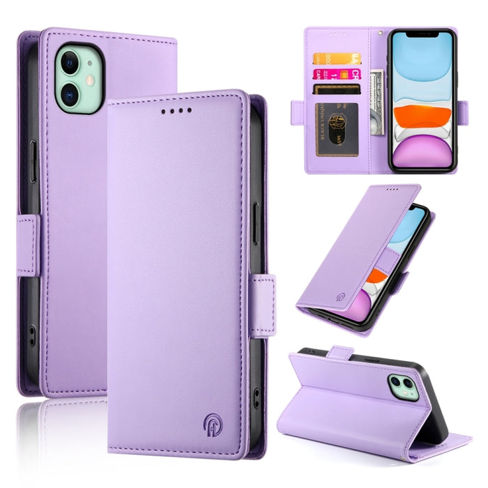 Funda para teléfono de cuero esmerilado magnético con hebilla lateral, For iPhone 12 mini, For iPhone 11 Pro Max, For iPhone 11, For iPhone 11 Pro, For iPhone X / XS, For iPhone XR, For iPhone XS Max, For iPhone 8 Plus / 7 Plus
