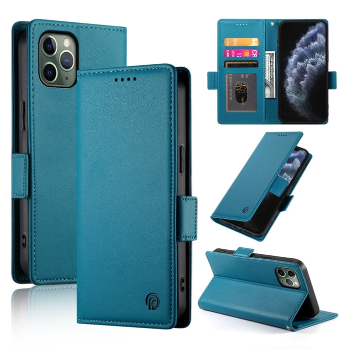 Funda para teléfono de cuero esmerilado magnético con hebilla lateral, For iPhone 12 mini, For iPhone 11 Pro Max, For iPhone 11, For iPhone 11 Pro, For iPhone X / XS, For iPhone XR, For iPhone XS Max, For iPhone 8 Plus / 7 Plus