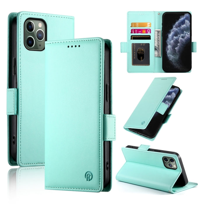 Funda para teléfono de cuero esmerilado magnético con hebilla lateral, For iPhone 12 mini, For iPhone 11 Pro Max, For iPhone 11, For iPhone 11 Pro, For iPhone X / XS, For iPhone XR, For iPhone XS Max, For iPhone 8 Plus / 7 Plus