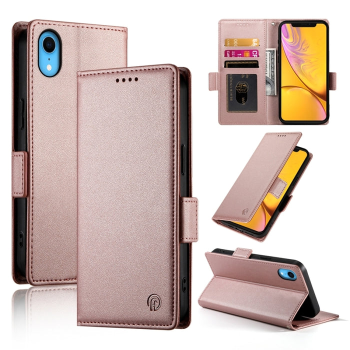 Funda para teléfono de cuero esmerilado magnético con hebilla lateral, For iPhone 12 mini, For iPhone 11 Pro Max, For iPhone 11, For iPhone 11 Pro, For iPhone X / XS, For iPhone XR, For iPhone XS Max, For iPhone 8 Plus / 7 Plus