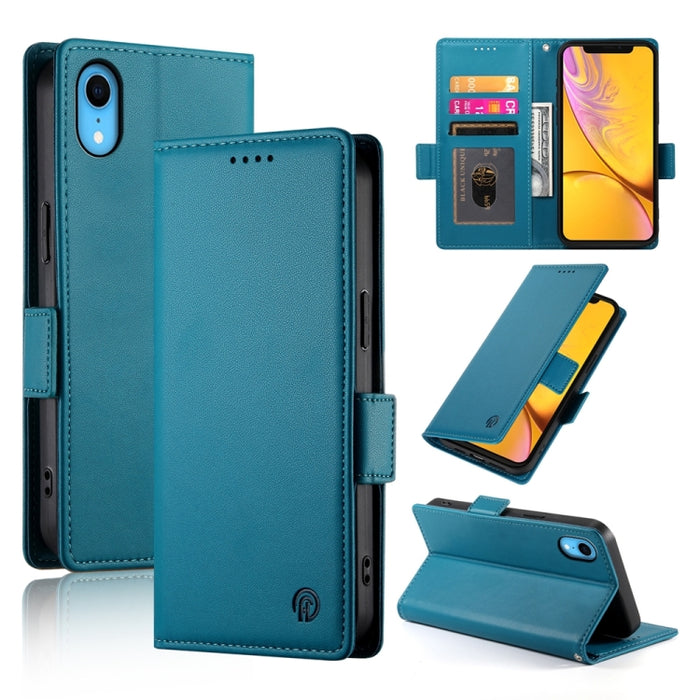 Funda para teléfono de cuero esmerilado magnético con hebilla lateral, For iPhone 12 mini, For iPhone 11 Pro Max, For iPhone 11, For iPhone 11 Pro, For iPhone X / XS, For iPhone XR, For iPhone XS Max, For iPhone 8 Plus / 7 Plus