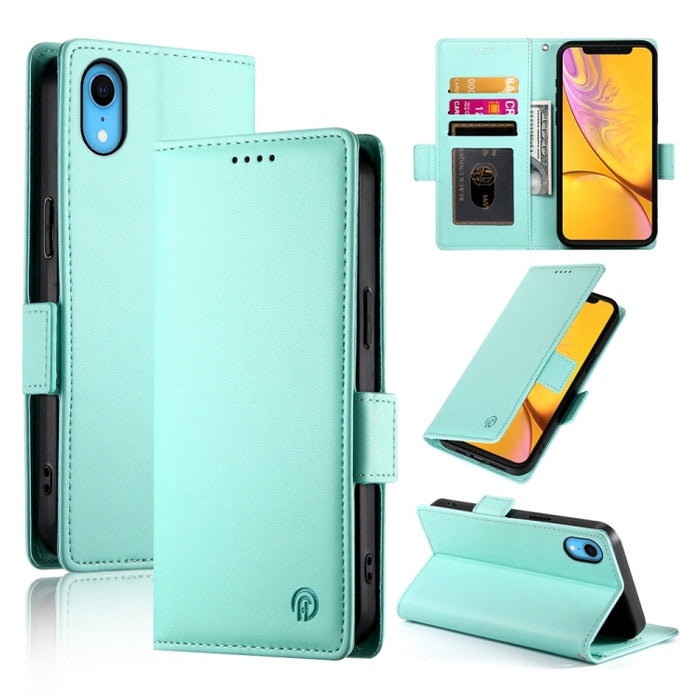 Funda para teléfono de cuero esmerilado magnético con hebilla lateral, For iPhone 12 mini, For iPhone 11 Pro Max, For iPhone 11, For iPhone 11 Pro, For iPhone X / XS, For iPhone XR, For iPhone XS Max, For iPhone 8 Plus / 7 Plus