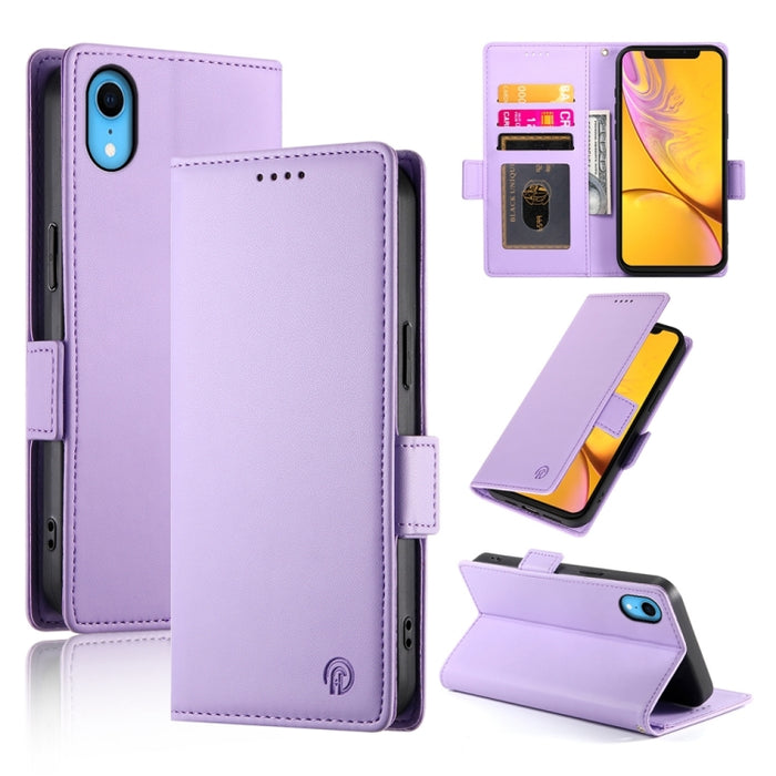 Funda para teléfono de cuero esmerilado magnético con hebilla lateral, For iPhone 12 mini, For iPhone 11 Pro Max, For iPhone 11, For iPhone 11 Pro, For iPhone X / XS, For iPhone XR, For iPhone XS Max, For iPhone 8 Plus / 7 Plus