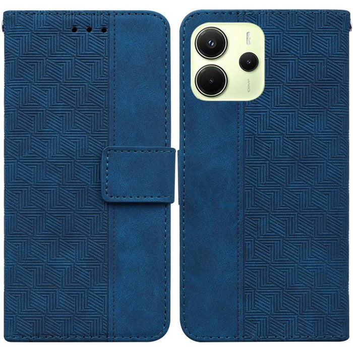 Funda para teléfono de cuero con relieve geométrico, For Redmi A7 Pro 4G / 5G 171mm / Poco C85x 5G, For Redmi Turbo 5 Max 5G / Poco X8 Pro Max 5G, For Redmi Turbo 5 5G / Poco X8 Pro 5G, For Redmi Note 15 Pro+ 5G 163.3mm / Poco M8 Pro 5G                ...
