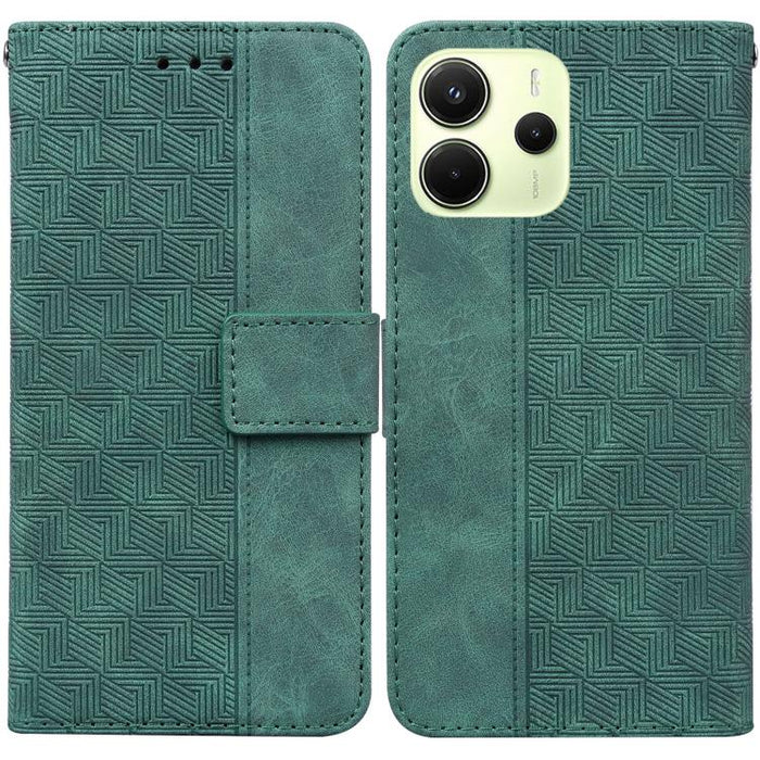 Funda para teléfono de cuero con relieve geométrico, For Redmi A7 Pro 4G / 5G 171mm / Poco C85x 5G, For Redmi Turbo 5 Max 5G / Poco X8 Pro Max 5G, For Redmi Turbo 5 5G / Poco X8 Pro 5G, For Redmi Note 15 Pro+ 5G 163.3mm / Poco M8 Pro 5G                ...
