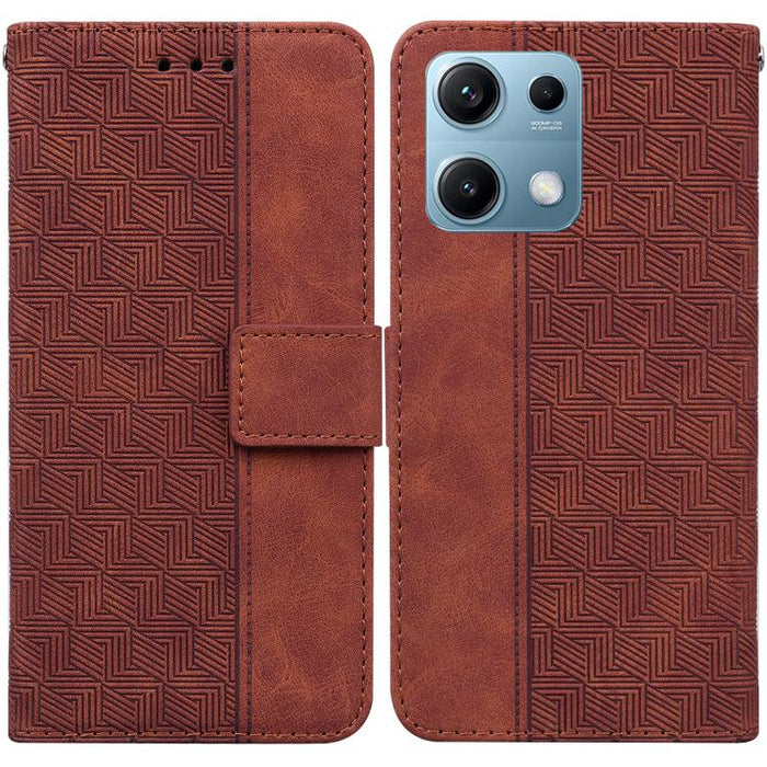 Funda para teléfono de cuero con relieve geométrico, For Redmi A7 Pro 4G / 5G 171mm / Poco C85x 5G, For Redmi Turbo 5 Max 5G / Poco X8 Pro Max 5G, For Redmi Turbo 5 5G / Poco X8 Pro 5G, For Redmi Note 15 Pro+ 5G 163.3mm / Poco M8 Pro 5G                ...