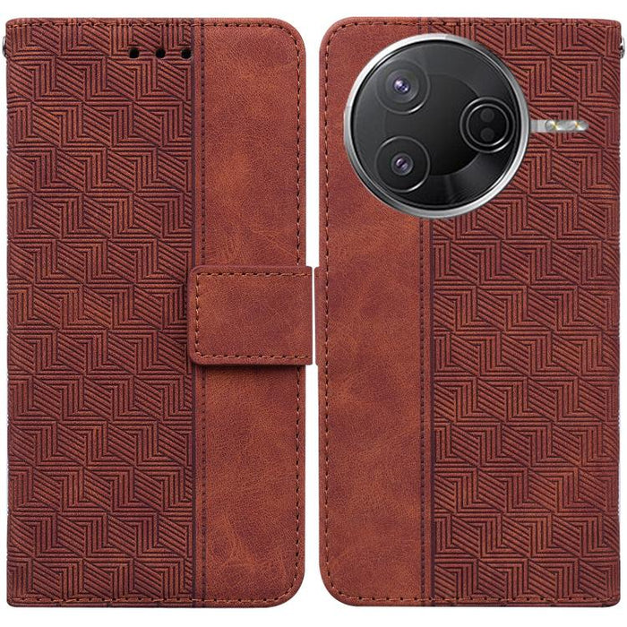 Funda para teléfono de cuero con relieve geométrico, For Redmi A7 Pro 4G / 5G 171mm / Poco C85x 5G, For Redmi Turbo 5 Max 5G / Poco X8 Pro Max 5G, For Redmi Turbo 5 5G / Poco X8 Pro 5G, For Redmi Note 15 Pro+ 5G 163.3mm / Poco M8 Pro 5G                ...