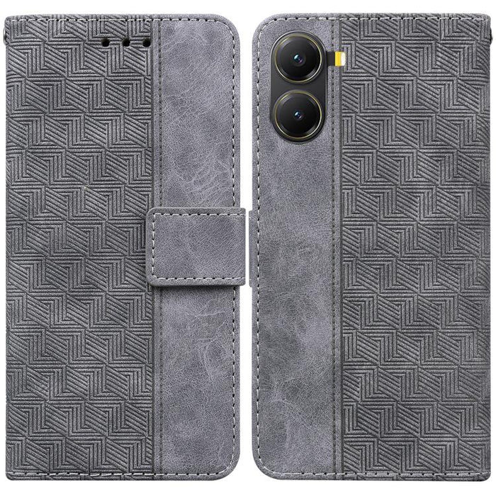 Funda para teléfono de cuero con relieve geométrico, For Redmi A7 Pro 4G / 5G 171mm / Poco C85x 5G, For Redmi Turbo 5 Max 5G / Poco X8 Pro Max 5G, For Redmi Turbo 5 5G / Poco X8 Pro 5G, For Redmi Note 15 Pro+ 5G 163.3mm / Poco M8 Pro 5G                ...