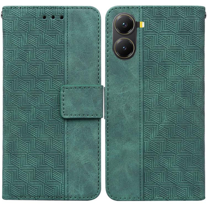 Funda para teléfono de cuero con relieve geométrico, For Redmi A7 Pro 4G / 5G 171mm / Poco C85x 5G, For Redmi Turbo 5 Max 5G / Poco X8 Pro Max 5G, For Redmi Turbo 5 5G / Poco X8 Pro 5G, For Redmi Note 15 Pro+ 5G 163.3mm / Poco M8 Pro 5G                ...
