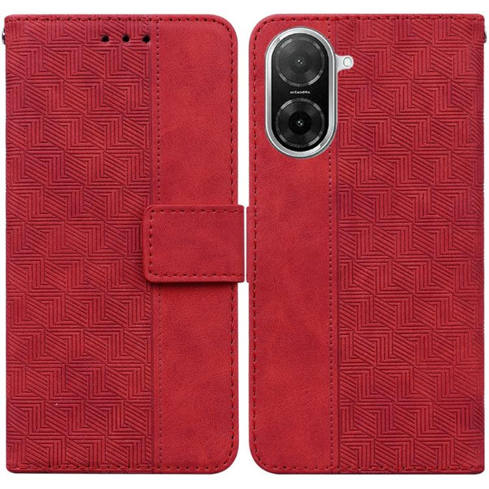 Funda para teléfono de cuero con relieve geométrico, For Redmi A7 Pro 4G / 5G 171mm / Poco C85x 5G, For Redmi Turbo 5 Max 5G / Poco X8 Pro Max 5G, For Redmi Turbo 5 5G / Poco X8 Pro 5G, For Redmi Note 15 Pro+ 5G 163.3mm / Poco M8 Pro 5G                ...
