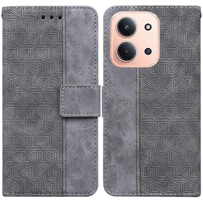 Funda para teléfono de cuero con relieve geométrico, For Redmi A7 Pro 4G / 5G 171mm / Poco C85x 5G, For Redmi Turbo 5 Max 5G / Poco X8 Pro Max 5G, For Redmi Turbo 5 5G / Poco X8 Pro 5G, For Redmi Note 15 Pro+ 5G 163.3mm / Poco M8 Pro 5G                ...