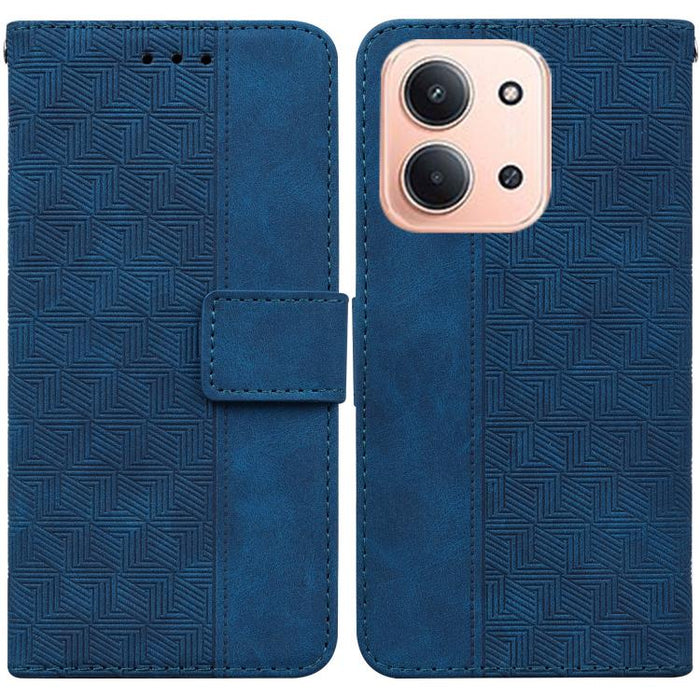Funda para teléfono de cuero con relieve geométrico, For Redmi A7 Pro 4G / 5G 171mm / Poco C85x 5G, For Redmi Turbo 5 Max 5G / Poco X8 Pro Max 5G, For Redmi Turbo 5 5G / Poco X8 Pro 5G, For Redmi Note 15 Pro+ 5G 163.3mm / Poco M8 Pro 5G                ...