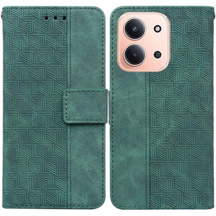 Funda para teléfono de cuero con relieve geométrico, For Redmi A7 Pro 4G / 5G 171mm / Poco C85x 5G, For Redmi Turbo 5 Max 5G / Poco X8 Pro Max 5G, For Redmi Turbo 5 5G / Poco X8 Pro 5G, For Redmi Note 15 Pro+ 5G 163.3mm / Poco M8 Pro 5G                ...