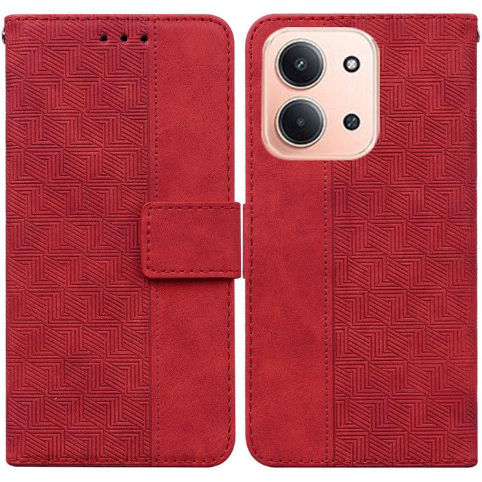 Funda para teléfono de cuero con relieve geométrico, For Redmi A7 Pro 4G / 5G 171mm / Poco C85x 5G, For Redmi Turbo 5 Max 5G / Poco X8 Pro Max 5G, For Redmi Turbo 5 5G / Poco X8 Pro 5G, For Redmi Note 15 Pro+ 5G 163.3mm / Poco M8 Pro 5G                ...