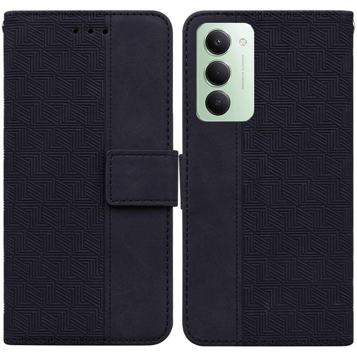 Funda para teléfono de cuero con relieve geométrico, For Redmi A7 Pro 4G / 5G 171mm / Poco C85x 5G, For Redmi Turbo 5 Max 5G / Poco X8 Pro Max 5G, For Redmi Turbo 5 5G / Poco X8 Pro 5G, For Redmi Note 15 Pro+ 5G 163.3mm / Poco M8 Pro 5G                ...