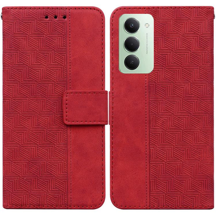 Funda para teléfono de cuero con relieve geométrico, For Redmi A7 Pro 4G / 5G 171mm / Poco C85x 5G, For Redmi Turbo 5 Max 5G / Poco X8 Pro Max 5G, For Redmi Turbo 5 5G / Poco X8 Pro 5G, For Redmi Note 15 Pro+ 5G 163.3mm / Poco M8 Pro 5G                ...