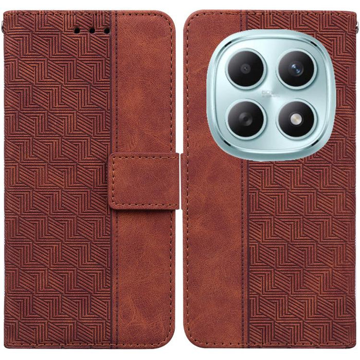 Funda para teléfono de cuero con relieve geométrico, For Redmi A7 Pro 4G / 5G 171mm / Poco C85x 5G, For Redmi Turbo 5 Max 5G / Poco X8 Pro Max 5G, For Redmi Turbo 5 5G / Poco X8 Pro 5G, For Redmi Note 15 Pro+ 5G 163.3mm / Poco M8 Pro 5G                ...