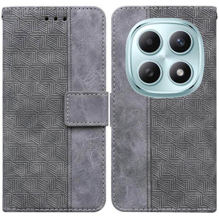 Funda para teléfono de cuero con relieve geométrico, For Redmi A7 Pro 4G / 5G 171mm / Poco C85x 5G, For Redmi Turbo 5 Max 5G / Poco X8 Pro Max 5G, For Redmi Turbo 5 5G / Poco X8 Pro 5G, For Redmi Note 15 Pro+ 5G 163.3mm / Poco M8 Pro 5G                ...