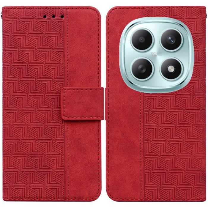 Funda para teléfono de cuero con relieve geométrico, For Redmi A7 Pro 4G / 5G 171mm / Poco C85x 5G, For Redmi Turbo 5 Max 5G / Poco X8 Pro Max 5G, For Redmi Turbo 5 5G / Poco X8 Pro 5G, For Redmi Note 15 Pro+ 5G 163.3mm / Poco M8 Pro 5G                ...