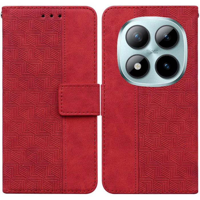 Funda para teléfono de cuero con relieve geométrico, For Redmi A7 Pro 4G / 5G 171mm / Poco C85x 5G, For Redmi Turbo 5 Max 5G / Poco X8 Pro Max 5G, For Redmi Turbo 5 5G / Poco X8 Pro 5G, For Redmi Note 15 Pro+ 5G 163.3mm / Poco M8 Pro 5G                ...