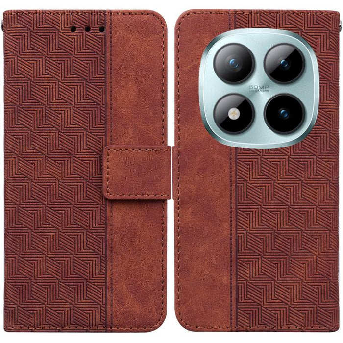 Funda para teléfono de cuero con relieve geométrico, For Redmi A7 Pro 4G / 5G 171mm / Poco C85x 5G, For Redmi Turbo 5 Max 5G / Poco X8 Pro Max 5G, For Redmi Turbo 5 5G / Poco X8 Pro 5G, For Redmi Note 15 Pro+ 5G 163.3mm / Poco M8 Pro 5G                ...