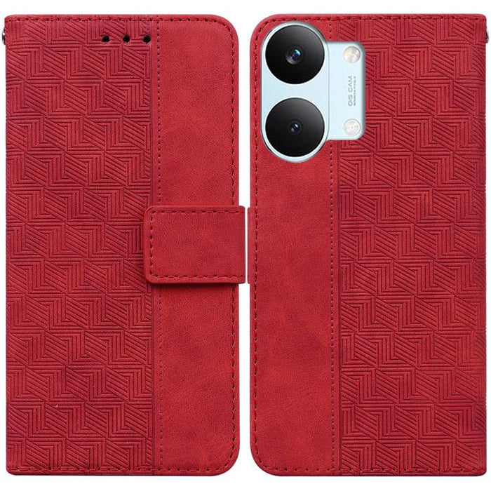 Funda para teléfono de cuero con relieve geométrico, For Redmi A7 Pro 4G / 5G 171mm / Poco C85x 5G, For Redmi Turbo 5 Max 5G / Poco X8 Pro Max 5G, For Redmi Turbo 5 5G / Poco X8 Pro 5G, For Redmi Note 15 Pro+ 5G 163.3mm / Poco M8 Pro 5G                ...