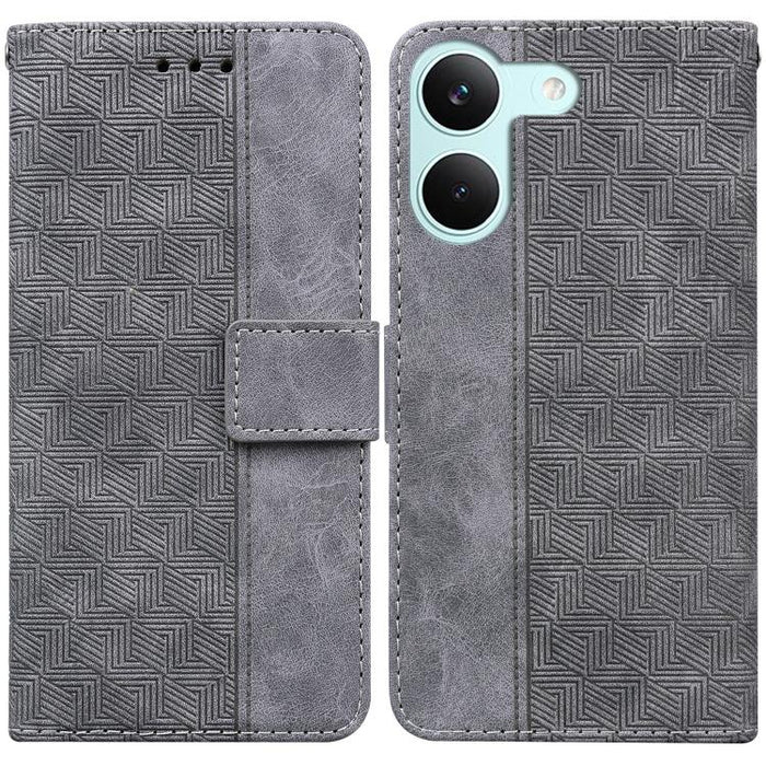 Funda para teléfono de cuero con relieve geométrico, For Redmi A7 Pro 4G / 5G 171mm / Poco C85x 5G, For Redmi Turbo 5 Max 5G / Poco X8 Pro Max 5G, For Redmi Turbo 5 5G / Poco X8 Pro 5G, For Redmi Note 15 Pro+ 5G 163.3mm / Poco M8 Pro 5G                ...