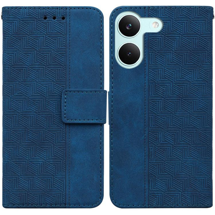 Funda para teléfono de cuero con relieve geométrico, For Redmi A7 Pro 4G / 5G 171mm / Poco C85x 5G, For Redmi Turbo 5 Max 5G / Poco X8 Pro Max 5G, For Redmi Turbo 5 5G / Poco X8 Pro 5G, For Redmi Note 15 Pro+ 5G 163.3mm / Poco M8 Pro 5G                ...