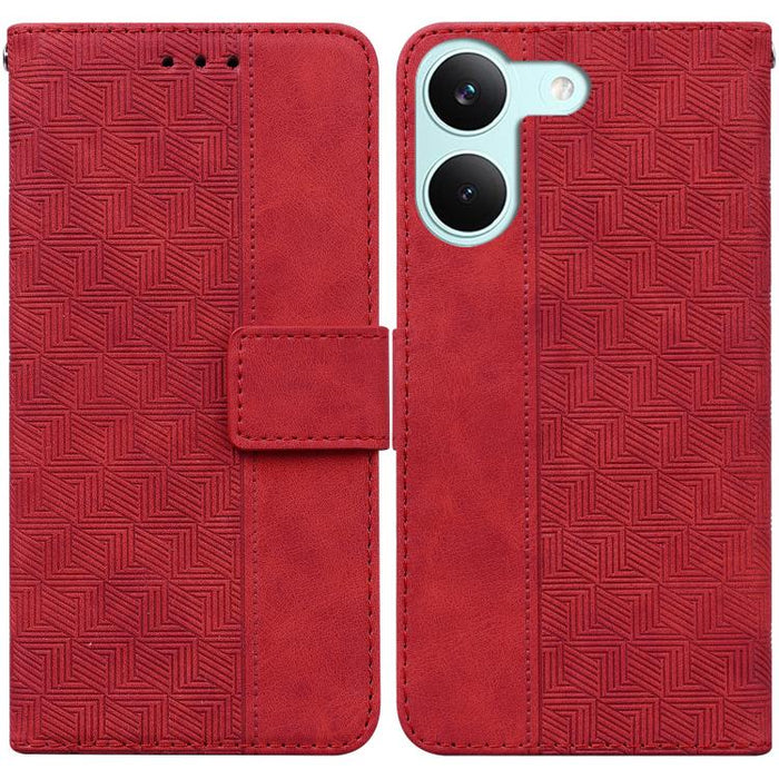 Funda para teléfono de cuero con relieve geométrico, For Redmi A7 Pro 4G / 5G 171mm / Poco C85x 5G, For Redmi Turbo 5 Max 5G / Poco X8 Pro Max 5G, For Redmi Turbo 5 5G / Poco X8 Pro 5G, For Redmi Note 15 Pro+ 5G 163.3mm / Poco M8 Pro 5G                ...