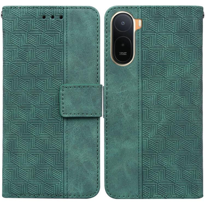 Funda para teléfono de cuero con relieve geométrico, For Redmi A7 Pro 4G / 5G 171mm / Poco C85x 5G, For Redmi Turbo 5 Max 5G / Poco X8 Pro Max 5G, For Redmi Turbo 5 5G / Poco X8 Pro 5G, For Redmi Note 15 Pro+ 5G 163.3mm / Poco M8 Pro 5G                ...