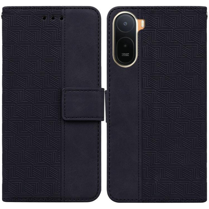 Funda para teléfono de cuero con relieve geométrico, For Redmi A7 Pro 4G / 5G 171mm / Poco C85x 5G, For Redmi Turbo 5 Max 5G / Poco X8 Pro Max 5G, For Redmi Turbo 5 5G / Poco X8 Pro 5G, For Redmi Note 15 Pro+ 5G 163.3mm / Poco M8 Pro 5G                ...