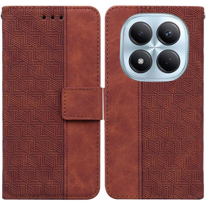 Funda para teléfono de cuero con relieve geométrico, For Redmi A7 Pro 4G / 5G 171mm / Poco C85x 5G, For Redmi Turbo 5 Max 5G / Poco X8 Pro Max 5G, For Redmi Turbo 5 5G / Poco X8 Pro 5G, For Redmi Note 15 Pro+ 5G 163.3mm / Poco M8 Pro 5G                ...