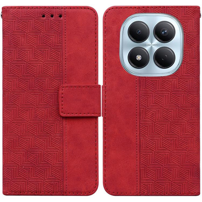 Funda para teléfono de cuero con relieve geométrico, For Redmi A7 Pro 4G / 5G 171mm / Poco C85x 5G, For Redmi Turbo 5 Max 5G / Poco X8 Pro Max 5G, For Redmi Turbo 5 5G / Poco X8 Pro 5G, For Redmi Note 15 Pro+ 5G 163.3mm / Poco M8 Pro 5G                ...