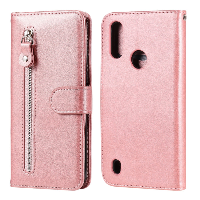 Funda de cuero con tapa horizontal y cremallera con textura de becerro a la moda con soporte y ranuras para tarjetas y función de billetera, For Motorola Moto E6s (2020), For Motorola Moto G8 Power Lite, For OPPO Reno3 Pro / Find X2 Neo                ...