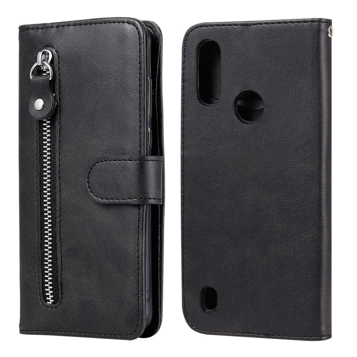 Funda de cuero con tapa horizontal y cremallera con textura de becerro a la moda con soporte y ranuras para tarjetas y función de billetera, For Motorola Moto E6s (2020), For Motorola Moto G8 Power Lite, For OPPO Reno3 Pro / Find X2 Neo                ...