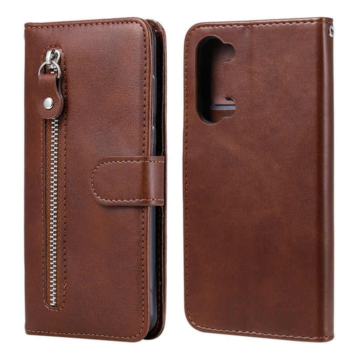 Funda de cuero con tapa horizontal y cremallera con textura de becerro a la moda con soporte y ranuras para tarjetas y función de billetera, For Motorola Moto E6s (2020), For Motorola Moto G8 Power Lite, For OPPO Reno3 Pro / Find X2 Neo                ...