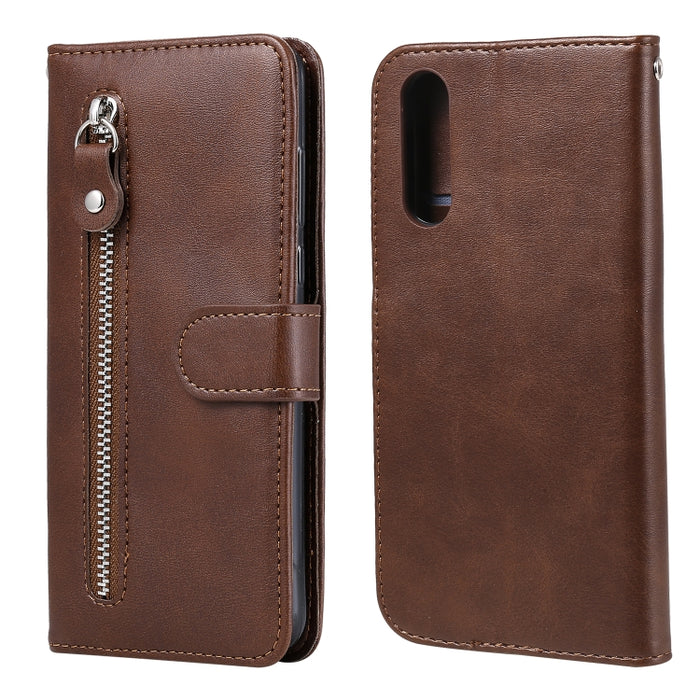 Funda de cuero con tapa horizontal y cremallera con textura de becerro a la moda con soporte y ranuras para tarjetas y función de billetera, For Motorola Moto E6s (2020), For Motorola Moto G8 Power Lite, For OPPO Reno3 Pro / Find X2 Neo                ...
