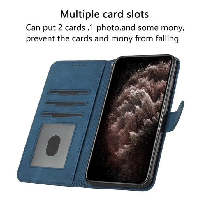 Funda de teléfono de cuero con tapa y sensación de piel cúbica, For Redmi 13 4G, For Redmi Turbo 3 / Poco F6, For Redmi Note 13R Pro / Poco X6 Neo, For Redmi Note 12 Turbo / Poco F5