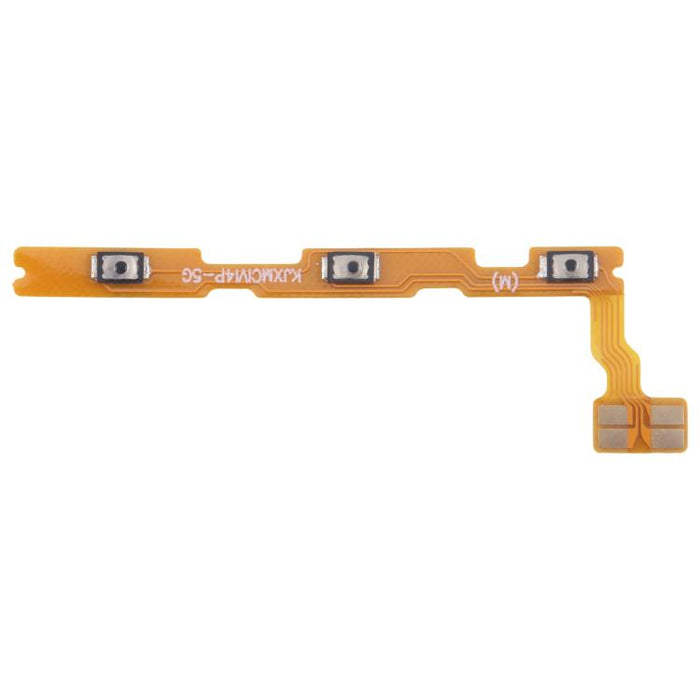 Cable flexible de botón de encendido y volumen OEM, For Xiaomi Redmi Turbo 4, For Xiaomi Poco X7 Pro, For Xiaomi Redmi Note 14 5G / Poco M7 Pro 5G, For Xiaomi Redmi K80 Pro, For Xiaomi Redmi K80, For Xiaomi Redmi Note 14 Pro 4G�������������������������...