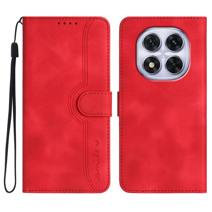 Funda de teléfono de cuero con sensación de piel y patrón de corazón, For Redmi A7 Pro 171mm / Poco C85x 5G, For Redmi Turbo 5 Max / Poco X8 Pro Max, For Redmi Turbo 5 5G / Poco X8 Pro 5G, For Redmi Note 15 4G / 5G 164mm / Poco M8 5G                   ...